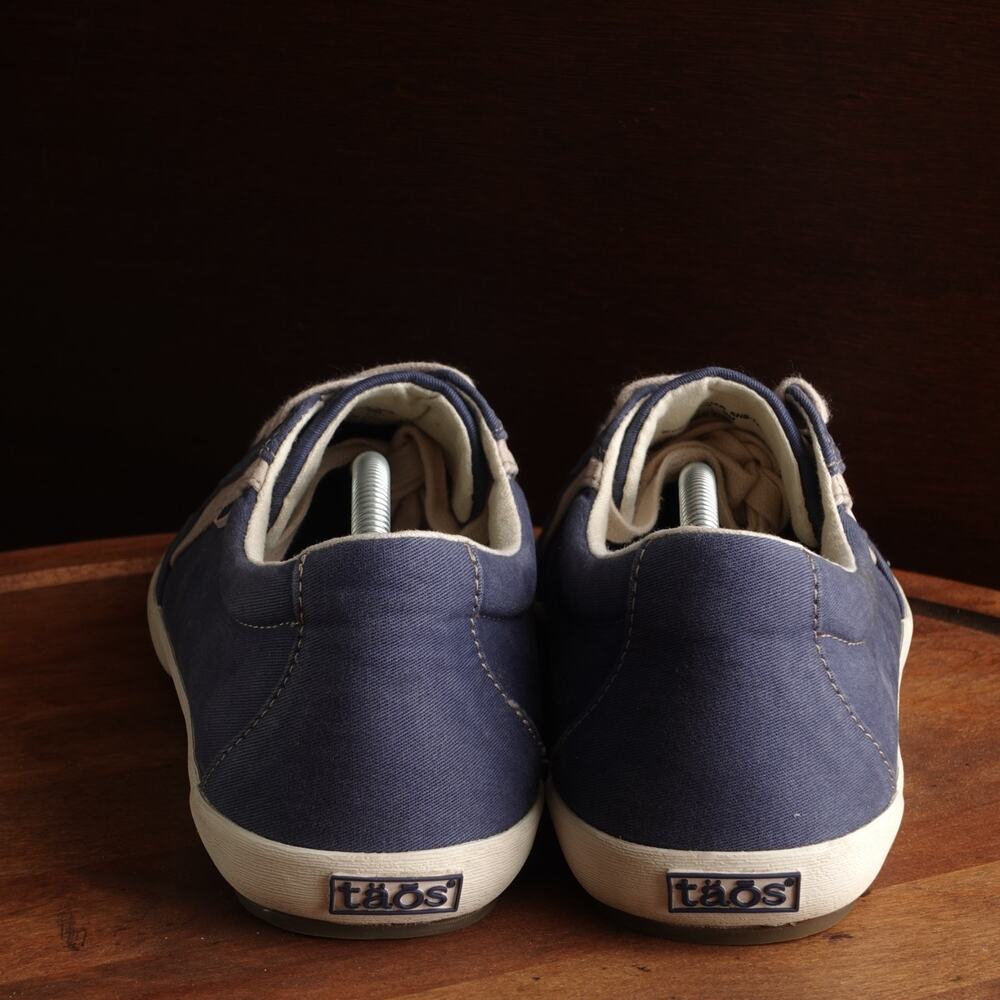 Taos Sneakers Womens SZ 10 Blue Shooting Star Canvas Comfort Walking Casual Shoe - Picture 7 of 13